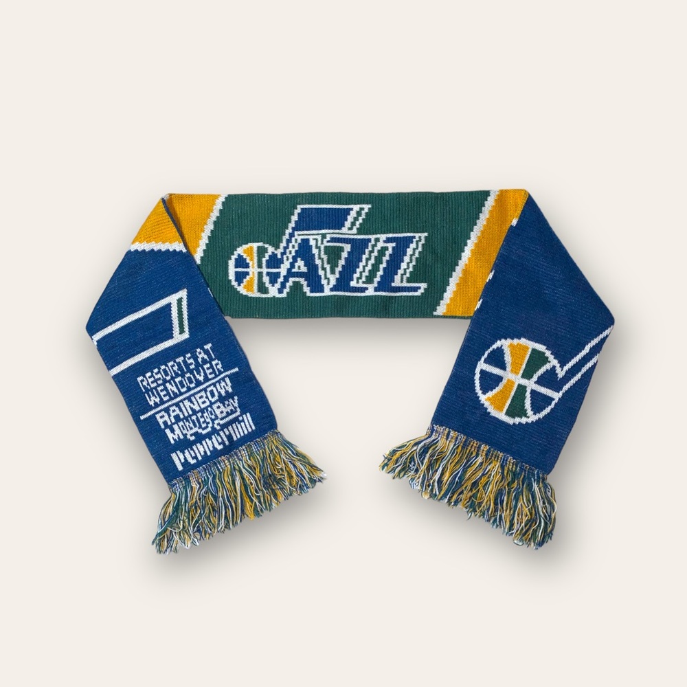 NBA Retro Utah Jazz Fan Scarf